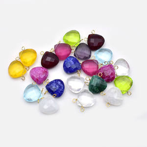 จี้ห้อยคอหินควอตซ์อะมีทิสต์แบบพันลวด ขนาด 12 มม. รูปหัวใจเจียระไน ของขวัญเครื่องประดับแทนใจรัก - Product Image 4