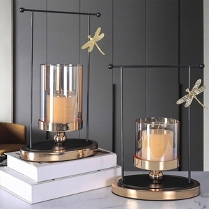 Bougeoir votif de table bougeoir unique couleur noire enduit de poudre fait à la main design luxueux pot de bougie style béton - Product Image 2