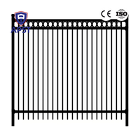 Clôture en métal sur mesure à prix d'usine Sitong, garde-corps en acier galvanisé, clôture en fer forgé pour jardin