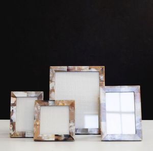 Marco DE FOTOS clásico de cuerno de búfalo con textura audaz y aspecto tradicional para complementar los espacios de vida llenos de decoración artesanal - Product Image 6