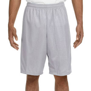 Vente en gros de shorts de basket-ball classiques vintage avec logo personnalisé pour hommes en maille de polyester, shorts de sport unis d'été 100% en polyester - Product Image 1