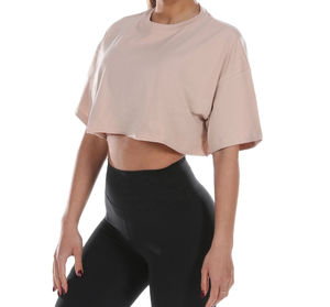 Vente en gros 2025 – T-shirts d'été amples et respirants 100 % coton pour femmes, imprimés sur mesure, style urbain - Product Image 6