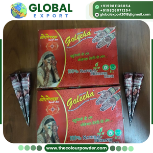 Conos de Henna Herbal India Personalizados de 30g, Crema de Henna Natural Amina, Sin Amoníaco, Boquilla de Flujo Libre, Ideal para Bodas y Eventos Sociales - Product Image 2