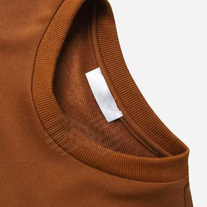 Sudadera de Forro Polar para Hombre, Precio de Fábrica al por Mayor, Color Liso, Teñido Simple, Ecológica, Transpirable, MOQ Bajo, Ligera, Personalizable - Product Image 3