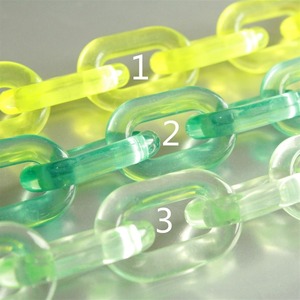 Decorative Transparent Resin Chain Links | DIY <b>Curtain</b> Room Divider - Product Image 1