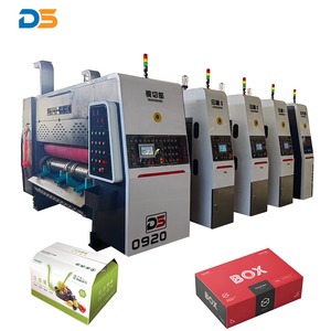 स्लॉटिंग डाई कटिंग मशीन ड ब्रांड नालीदार कार्टन/पिज्जा बॉक्स फूड पैकेजिंग - Product Image 1