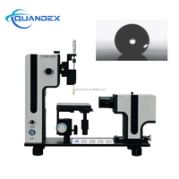 Analyseur d'angle de contact QD200 pour la mesure de l'adhérence de l'encre et de l'énergie libre des surfaces, certifié CE ISO