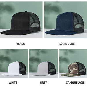 Hot Sale High Quality Spring Summer Hard Panel Hat for Men Adult Adjustable Formal Trucker Hats Unisex 2 Tone Baseball Cap - Product Image 3