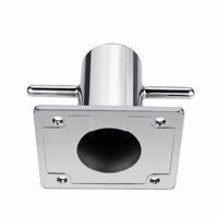 Borne de quai robuste en acier inoxydable 5T 10T pour système d'amarrage de bateaux, yachts et quais marins