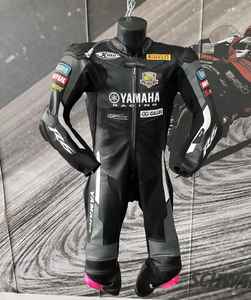 Traje de Motociclismo de Cuero, Traje de Motociclismo de Cuero Grueso Hecho en Pakistán, Ropa de Motociclismo, Traje de Carreras, Calidad Premium Kangaroo - Product Image 1