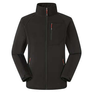 Veste Softshell Unisexe Légère et Imperméable de Haute Qualité pour le Sport, Personnalisable avec Col Montant et Logo sur Mesure – Vente en Gros - Product Image 1