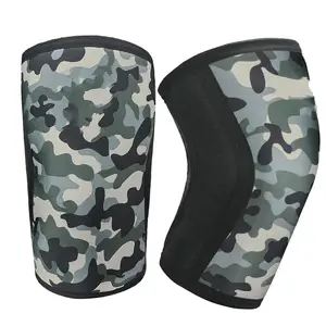 GAF Pair 7mm Squats Weight Lifting Knee Sleeves Support Brace Neoprene Knee Sleeves For Men And Women