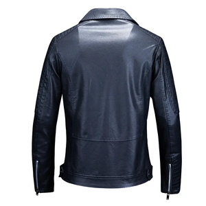 Chaqueta Bomber de Piel de Oveja Avirex para Hombre, Nueva Edición 2026, Cuello Alto, Resistente al Viento, Ecológica, de Alta Calidad - Product Image 6