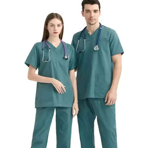 Combinaison médicale pour femmes, légère et respirante, idéale pour le travail quotidien en clinique et en milieu hospitalier. - Product Image 5