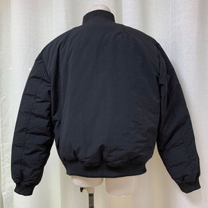 Vestes pour hommes Veste pour hommes Blouson bombardier noir Léger Casual Fashion Streetwear Outerwear avec fermeture éclair Poignets côtelés sur le devant - Product Image 5