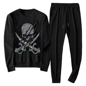 Sudadera con Capucha para Hombre, con Pedrería, Estilo Deportivo, Casual, Ecológica, Transpirable, Ligera, Antiarrugas, de Moda, Superventas, Premium - Product Image 6