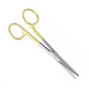 Tijera quirúrgica de la mejor calidad, medio oro, Mayo, punta roma, acabado de arena, sala de operaciones, cirugía, TC, tijera, servicio OEM - Product Image 4