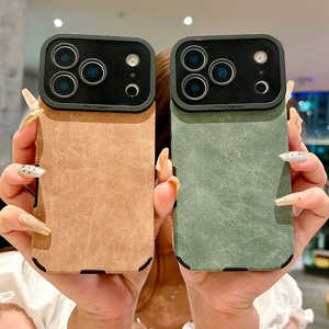 Custodia sottile opaca in pelle di agnello di lusso per iPhone 11 Pro con protezione antiurto per uso quotidiano - Product Image 5