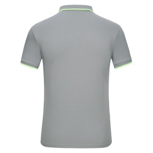 เสื้อโปโลแขนสั้น OEM & ODM เสื้อโปโลผ้าฝ้ายสีสันสดใสเสื้อโปโลกำหนดเองพร้อมโลโก้ของตัวเอง - Product Image 4