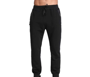 Pantalones ligeros de estilo popular para hombre, ropa deportiva Lisa personalizada, pantalones para correr en blanco al por mayor - Product Image 3