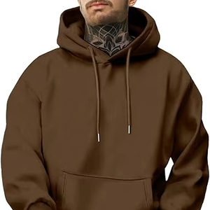 Sudadera con capucha cálida con puños acanalados y dobladillo Sudadera con capucha cómoda para actividades al aire libre - Product Image 1
