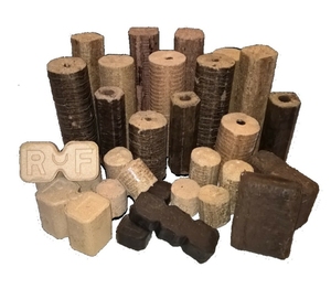Briquettes de bois compressées à faible teneur en cendres pour le chauffage commercial - Product Image 1