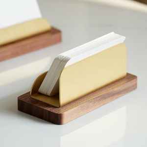 Cartera de Madera de Lujo para Tarjetas |   Estuche para Tarjetas Bancarias de Madera Maciza para Tarjetas de Crédito y Débito |   Cartera de Madera Hecha a Mano Sostenible - Product Image 3