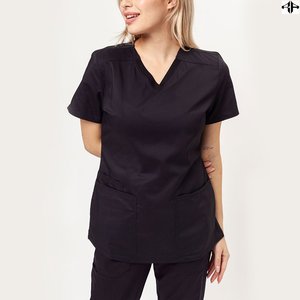 Uniformes médicos de poliéster y algodón de nuevo estilo, conjuntos de uniformes de Hospital para tejidos de mujer, conjuntos de uniformes de ajuste Regular - Product Image 4