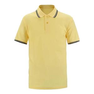 Nouvelle marque personnalisée conçue pour hommes à manches courtes Polo de golf T-Shirt Style formel 100% coton respirant éponge impression o-cou mèche - Product Image 4