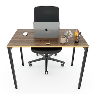 Estructura de Acero de Diseño Minimalista para Mesa de Comedor de 100x60cm, Sistema de Patas de Muebles Acrílicas Slean HCSL002 - Product Image 4