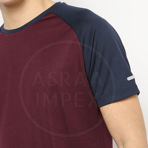 เสื้อยืดผ้าฝ้ายถัก 100% แห้งเร็ว ทนทาน ระบายอากาศได้ดี สำหรับผู้ชาย สวมใส่กลางแจ้ง คุณภาพสูง - Product Image 3