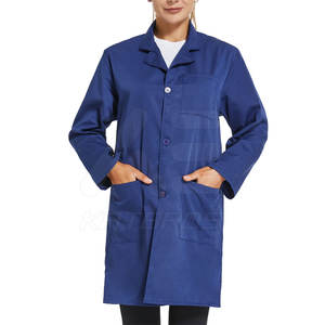 Nouvelle conception, blouse de laboratoire 100% coton, service OEM, vente en gros, haute qualité, unisexe, usage hospitalier - Product Image 5