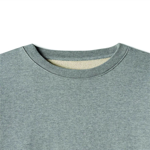 Sweatshirts pulls pour hommes personnalisés de haute qualité en gros en coton polyester brodé techniques teint uni - Product Image 4
