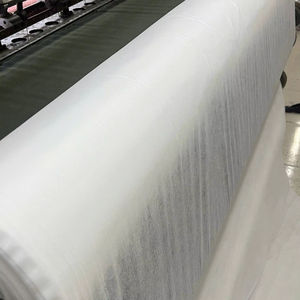 Muy suave 60 pulgadas de ancho color blanco INTERLINING/MEX/SCRIM 15 GRAM NEGRO Hecho de 100% poliéster crudo de Vietnam - Product Image 1