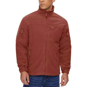 Veste polaire à fermeture éclair intégrale pour homme 300 GSM Anti-boulochage Thermique Couche intermédiaire Manteau d'hiver Vente en gros d'usine - Product Image 2