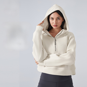 Sudaderas de Alta Calidad para Hombre, Forradas de Felpa, 100% Algodón, con Media Cremallera, Estilo Pullover, Manga Larga, para Entrenamiento - Product Image 1