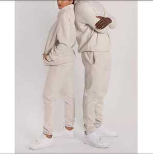 Survêtement unisexe de luxe, ensemble de jogging, vêtements de sport, ensemble de survêtements simples, pantalon de survêtement et sweat à capuche personnalisés, couple, survêtement assorti - Product Image 6