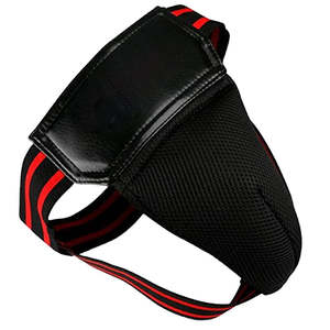 Protector de ingle para hombre de cuero PU de alta calidad Winner International's New Safety Feature para MMA & Boxing Protection - Product Image 4