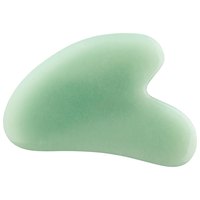 Planche de massage Gua Sha en jade vert naturel pour le visage et le corps avec pierre précieuse d'agate et design Feng Shui