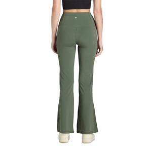 Leggings de yoga de sport taille mi-haute pour femmes, grande taille, avec soutien-gorge élastique, tenue de sport personnalisée, 1 pièce, pantalon uni, sans couture - Product Image 3