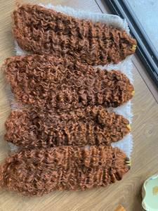 Venta caliente Extensiones de cabello rizado de la mejor calidad Naturaleza profunda y más ondas en todos los colores Cabello humano crudo Precio al por mayor - Product Image 5