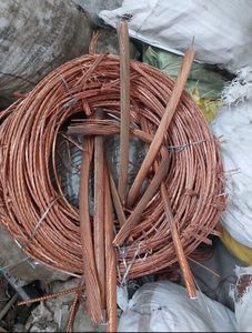 Déchets de fil de cuivre d'usine directe, déchets de cuivre de moulin, déchets de cuivre de haute pureté 99,99% à vendre - Product Image 5