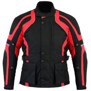 Vente en gros de vestes de moto en cuir pour homme de haute qualité avec logo personnalisé Meilleure vente Veste de moto en cuir véritable - Product Image 4