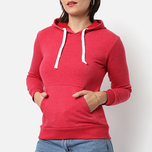 Personalizado OEM Logo Mujeres Casual en blanco para las mujeres Sudaderas con capucha de peso pesado Sudaderas con capucha Fabricante - Product Image 4
