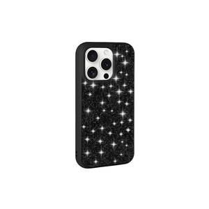Étui de protection arrière en silicone antichoc avec design de diamant en strass brillant de luxe pour iPhone 15 Pro Max & pour iPhone A53 & pour iPhone 7 - Product Image 1