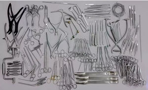 Qnq ชุดผ่าตัดเปิดกะโหลกศีรษะสำหรับการผ่าตัดเสริมสร้างระบบประสาทอุปกรณ์สเตนเลสสตีล133ชิ้นแบบมืออาชีพ - Product Image 3