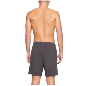 Shorts de sport pour homme en coton 100% de haute qualité, taille mi-haute, séchage rapide, pour entraînement, fitness, jogging, course à pied, motif uni - Product Image 5