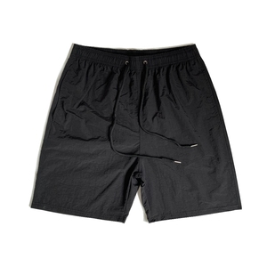 Pantalones cortos deportivos holgados de algodón 100% a la moda de verano para hombre, transpirables, de cintura media, con cordón de punto para culturismo, ropa informal - Product Image 4