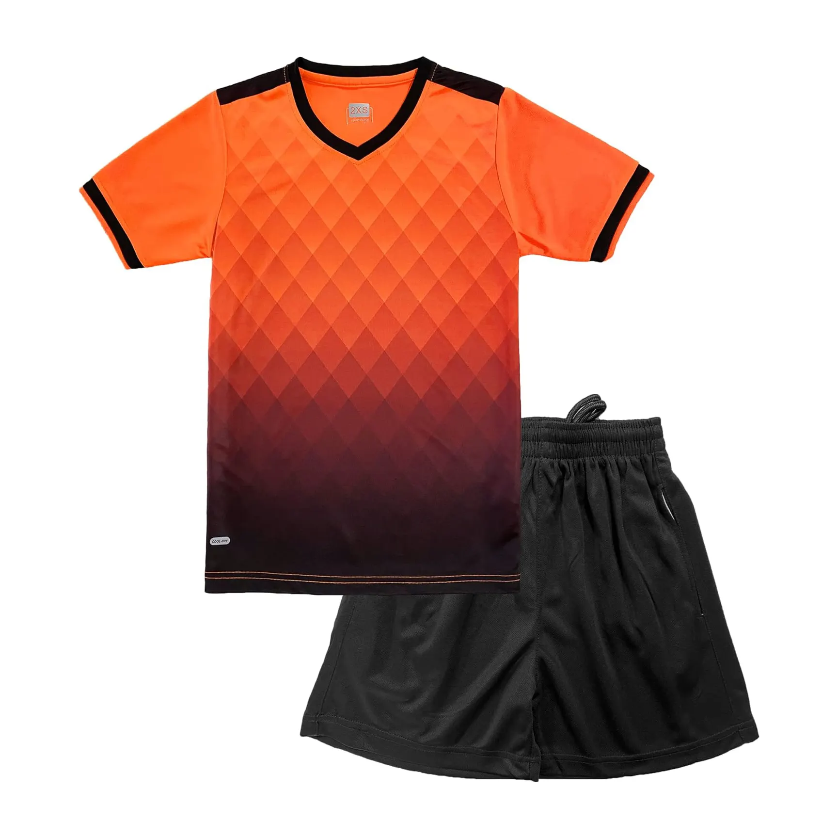 Schlussverkauf Sportbekleidung Fußballuniform Training Sportbekleidung Fußballtrikot Fußballtrikots Fußballbekleidungsuniformen