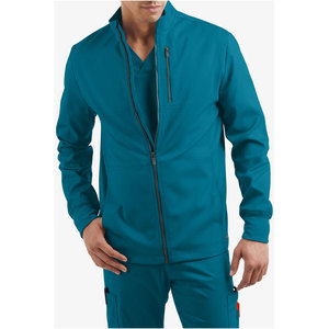 Veste de travail médicale pour hommes, tenue de travail hospitalière, tissu durable et respirant, manches longues, uniforme médical, OEM ODM, vente en gros - Product Image 1